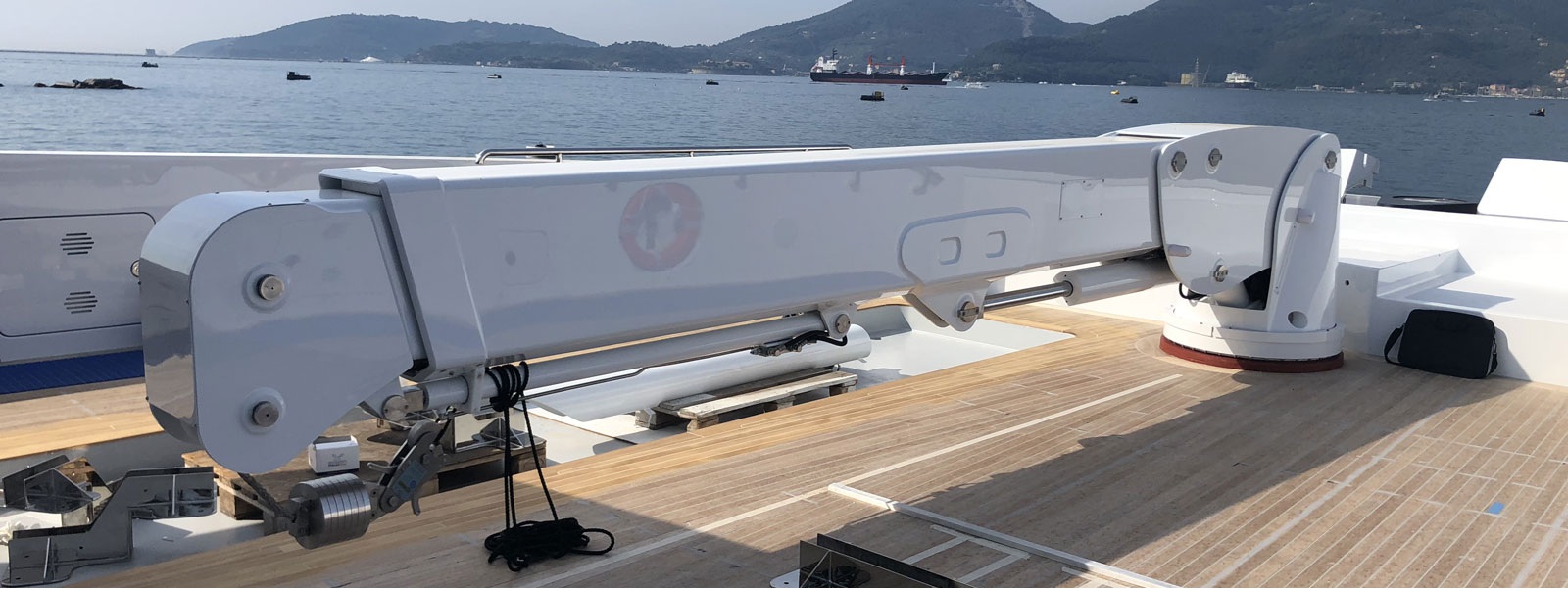 Gruas para embarcações